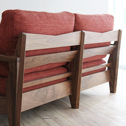 parker solid wood sofa