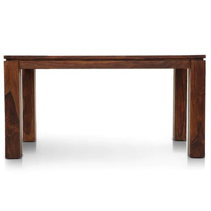 Sherlock Solid Wood Dining Table Set With 6 Chairs In Natural Finish