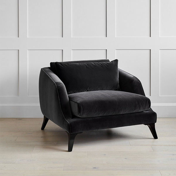 snell fabric armchair