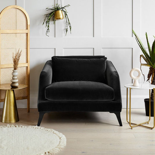 snell fabric armchair