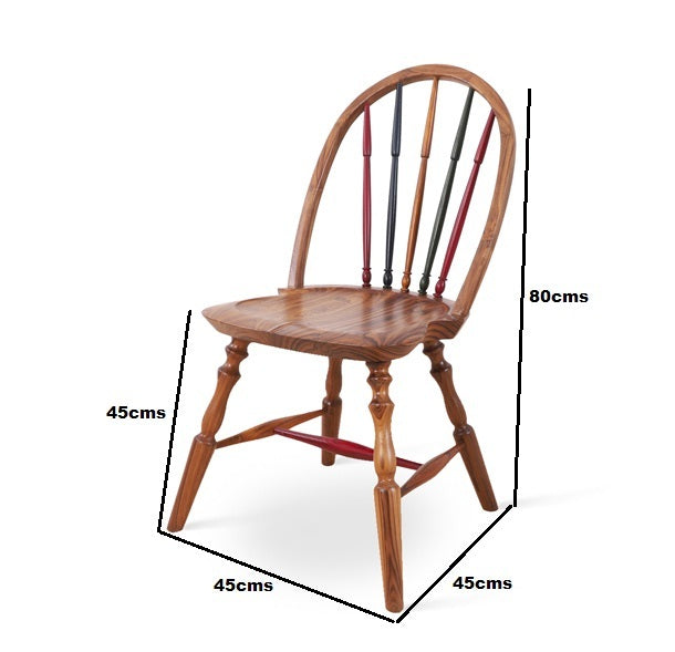 elton solid wood chair