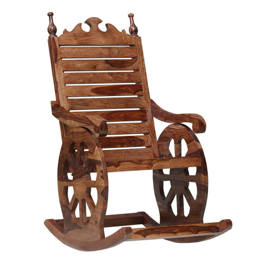 harold rocking chair in natural finish