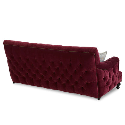 california sofa in burgandy