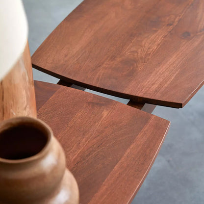 anouk solid wood bench