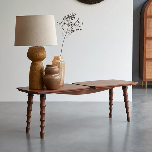 anouk solid wood bench