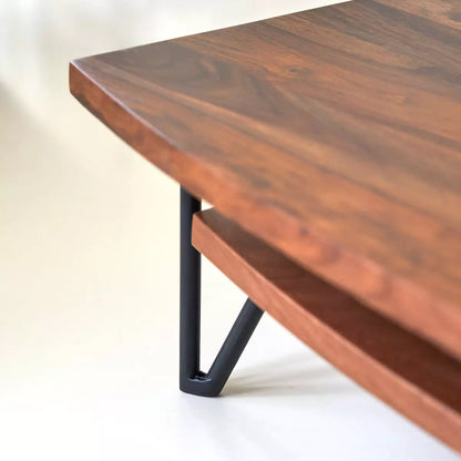 faro solid wood coffee table