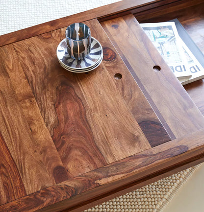 parker solid wood coffee table