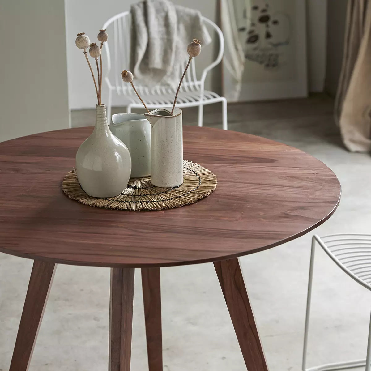 Eliana Solid Wood Dining Table
