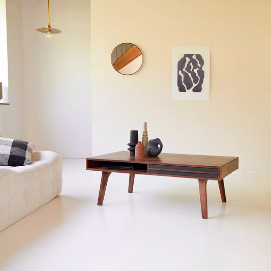vitti solid wood coffee table