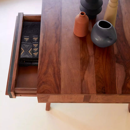 vitti solid wood coffee table
