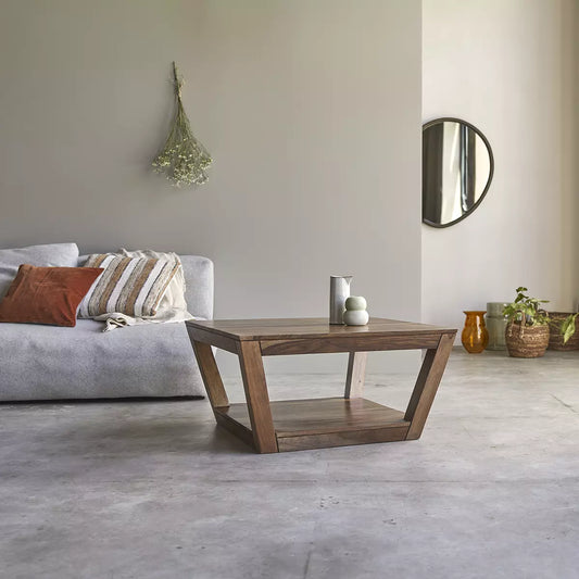 villa solid wood coffee table