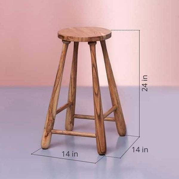 shaker solid wood seating stool