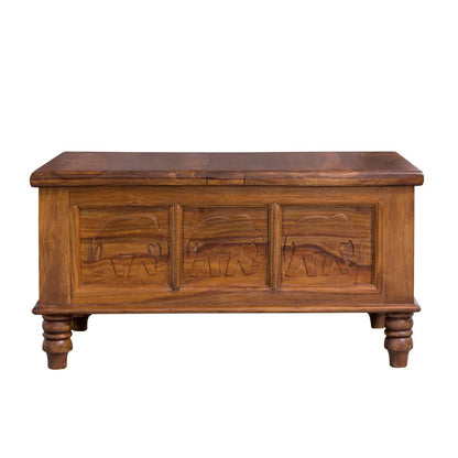 gajanand solid wood coffee table