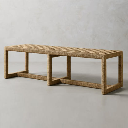 vista woven bench