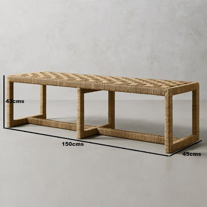 vista woven bench
