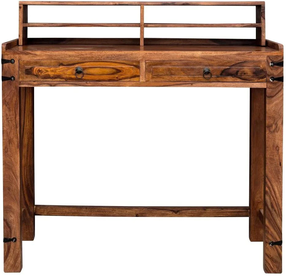 jali solid wood study/writing table