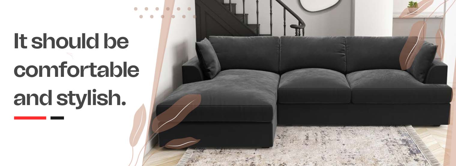 Comfortable & Stylish Sofa 