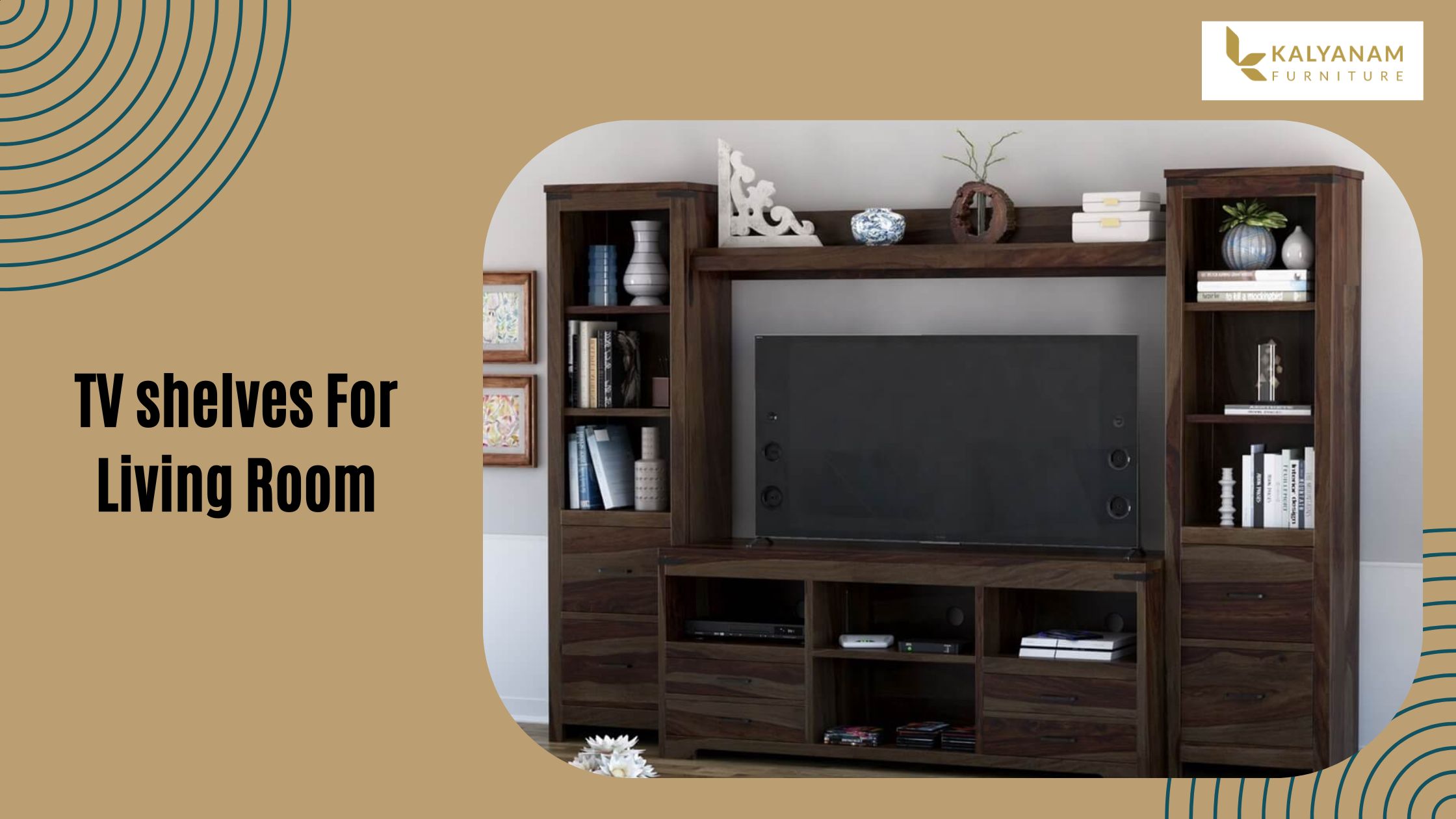 TV shelves For Living Room